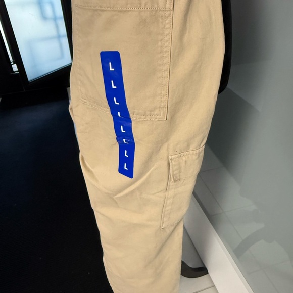 GAP Khaki Elastic Waist Pants size Large NWT - Picture 4 of 7